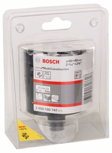 BOSCH Děrovka Speed for Multi Construction 68 mm, 2 11/16" 2608580747