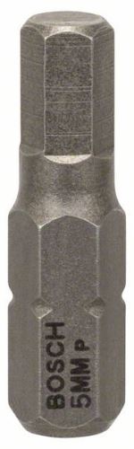 BOSCH Šroubovací bit zvlášť tvrdý Extra-Hart HEX 5, 25 mm (3 ks) 2607001726