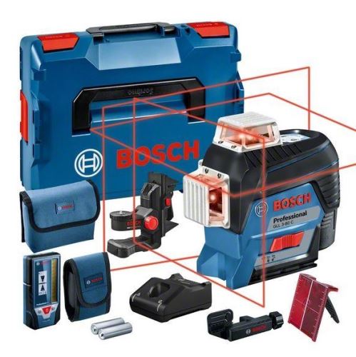 BOSCH Čárový laser GLL 3-80 C