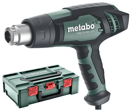 Metabo HGE 23-650 LCD Horkovzdušná pistole + Metabox 603065500