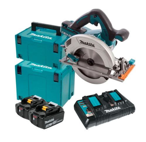 Makita Aku okružní pila Li-ion LXT 2x18V/5,0Ah DHS710PT2J