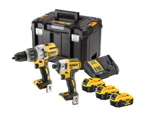 Dewalt Kombinovaná sada DCD996 + DCF887, nabíječka, TSTAK DCK276P3T