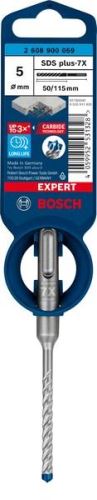 BOSCH EXPERT vrták SDS plus-7X, 5x50x115, 1ks 2608900059