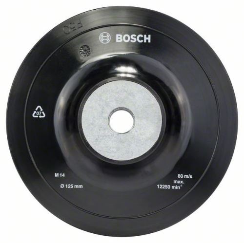 BOSCH Opěrný talíř Standard M14 125 mm 125 mm, 12 500 ot/min 1608601033