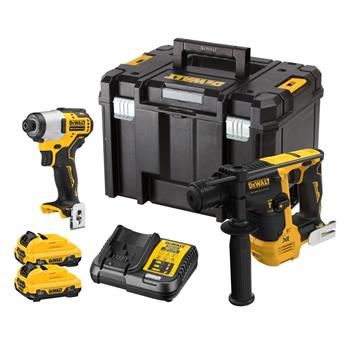 DeWALT 12V Aku kompaktní sada nářadí, 2x Aku, TSTAK DCK2104L2T