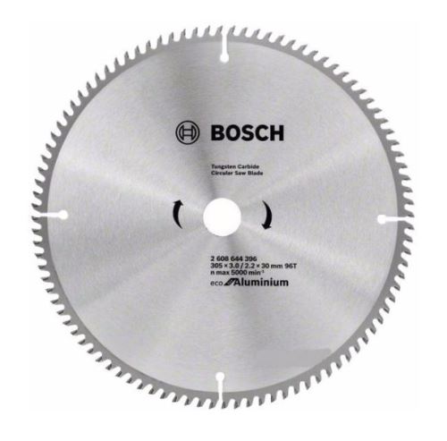 BOSCH Pilový kotouč Eco for Aluminium 305x3.0/2.2x30 96T 2608644396