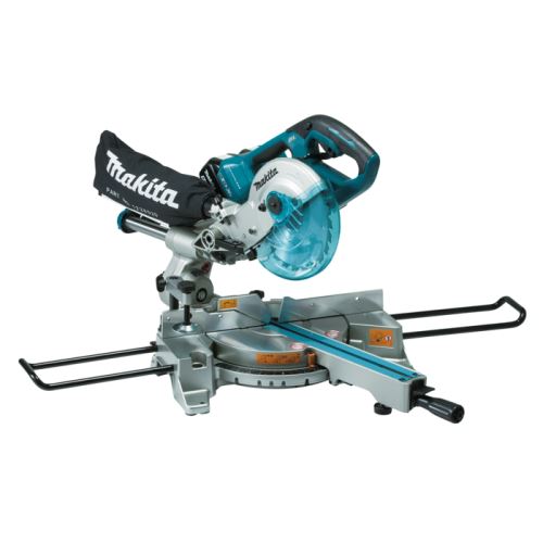 MAKITA Aku pokosová pila 190 mm, Li-ion LXT 2 x 18 V / 5,0 Ah DLS714NPT2