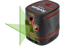 FORTUM laser zelený liniový křížový samonivelační 3,7V 1,4Ah LiIon USB 4780208