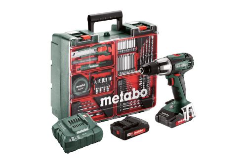 METABO Aku příklepová vrtačka SB 18 LT MD 2x2,0 Ah 1-13m 602103600