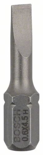 BOSCH Šroubovací bit zvlášť tvrdý Extra-Hart S 0,6x4,5, 25 mm (3 ks) 2607001459