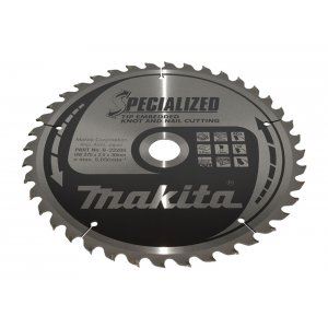 MAKITA kotouč pilový dřevo SPECIALIZED se zapuštěnými zuby 270x2.6x30 mm 40 zubů B-33205