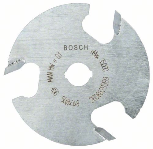 BOSCH Kotoučová fréza 8 mm, D1 50,8 mm, L 3 mm, G 8 mm 2608629389