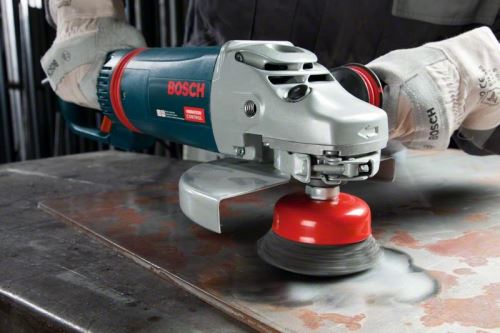 BOSCH Hrnkový kartáč, zvlněný drát, 100, ocel 100 mm, 0,5 mm, M14 1608614011