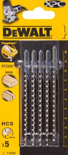 DeWALT Pilový plátek XPC, na dřevo, 100 mm (5 ks) DT2205