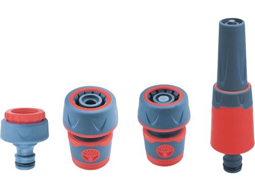 EXTOL PREMIUM Hadicový set 4ks pro 1/2" hadici