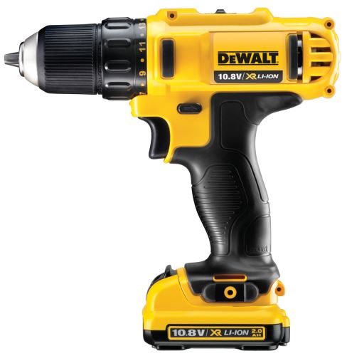 DeWALT Aku vrtačka / šroubovák 10,8V CS Li-Ion XR 2x2,0 Ah DCD710D2