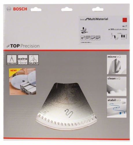 BOSCH Pilový kotouč do okružních pil Top Precision Best for Multi Material 305 x 30 x 2,3 mm, 96 2608642099