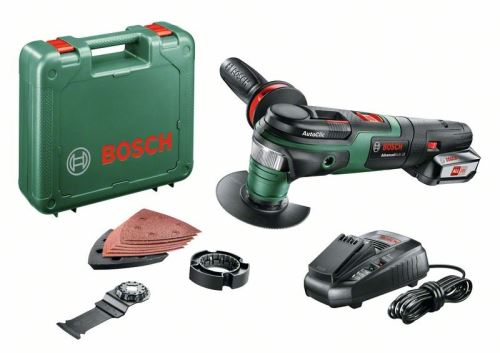 Multifunkční nářadí aku BOSCH AdvancedMulti 18 Set - 1 aku 2,5 Ah 0603104021