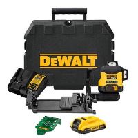 DeWALT zelený laser 3 x 360° DCLE34031D1