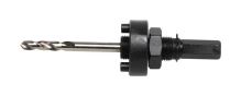 MAKITA adaptér HEX stopka 11 mm pro děrovky od 32 mm (se závitem 5/8" 18UNF a čepy) P-35162 MAKITA adaptér HEX stopka 11 mm pro děrovky od 32 mm (se závitem 5/8" 18UNF a čepy) P-35162