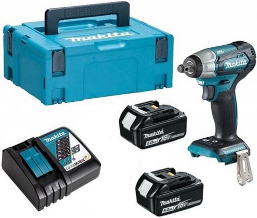 Makita Aku rázový utahovák 1/2" Li-ion LXT 18V/5,0Ah DTW181RTJ