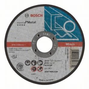 BOSCH Dělicí kotouč rovný Expert for Metal AS 30 S BF, 115 mm, 3,0 mm 2608603395