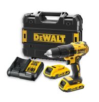 Dewalt Akumulátorová bezuhlíková vrtačka XR 18V, 2x Li-Ion 2,0Ah, TSTAK DCD777D2T Dewalt Akumulátorová bezuhlíková vrtačka XR 18V, 2x Li-Ion 2,0Ah, TSTAK DCD777D2T