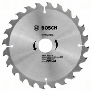 BOSCH Pilový kotouč Eco for Wood 200x2.6/1.6x32 24T 2608644379