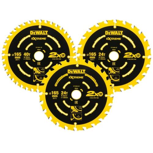 DeWALT Pilový kotouč EXTREME 2nd Fix 3 Pack DT10397 DT10397