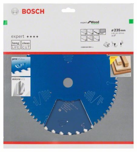 BOSCH Pilový kotouč Expert for Wood 235 x 30 x 2,8 mm, 36 2608644064