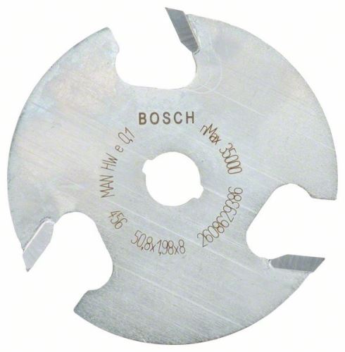 BOSCH Kotoučová fréza 8mm, D1 50,8mm, L2 mm, G8mm 2608629386