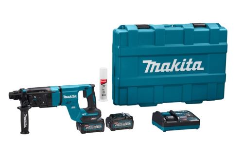 Makita Aku kladivo SDS-Plus Li-ion XGT 40V/4,0Ah, kufr HR007GM201