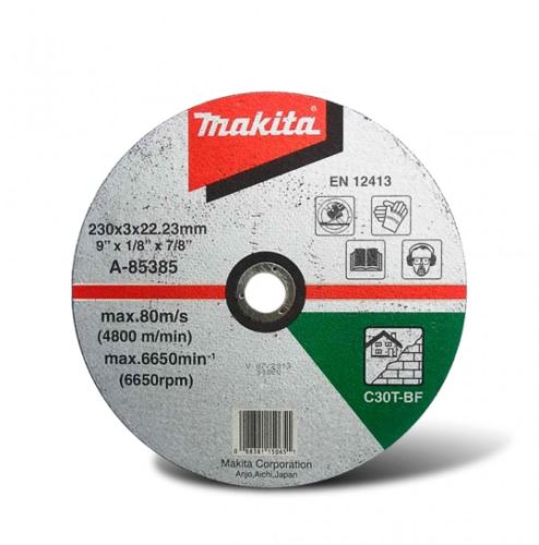 MAKITA kotouč řezný kámen 230x3x22 mm A-85385