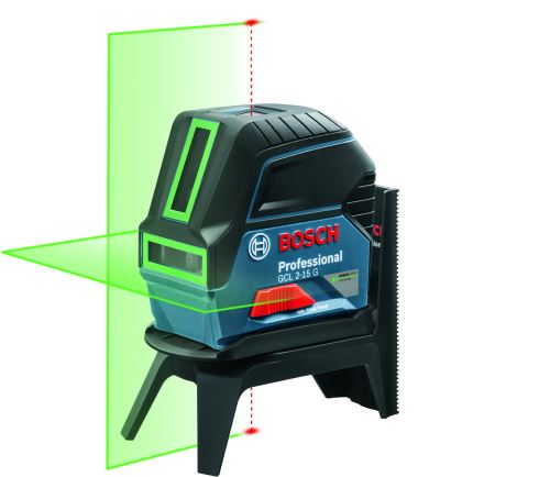 Křížový laser BOSCH GCL 2-15 G + RM 1 + držák + kufr 0601066J00