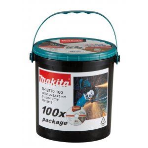 MAKITA kotouč řezný nerez 125x1.2x22.23 mm, 100 ks D-18770-100