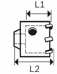 BOSCH Dutá vrtací korunka SDS-plus-9 pro šestihranný adaptér 68 x 50 x 80 mm, 6 2608550076