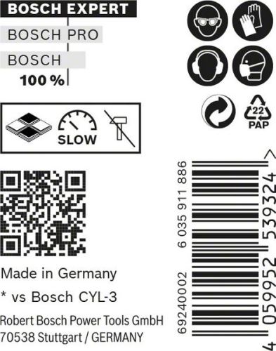 BOSCH EXPERT CYL-9 MultiConstruction 6x60,10ks 2608900640