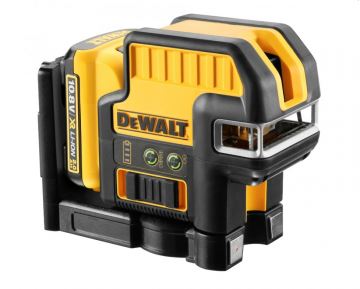 DeWALT Aku křížový zelený laser DCE0822D1G