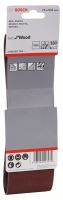 BOSCH 3dílná sada brusných pásů X440 75 x 533 mm, 180 2608607260