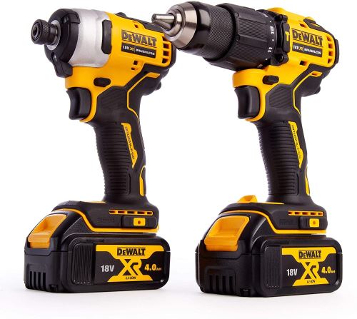 DeWALT Kombi vrtačka + rázový unašeč Twinpack DCK2062M2T