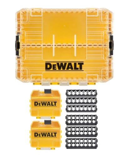 DeWALT Střední sada ToughCase Thick (plus pouzdro, držáky) DT70803