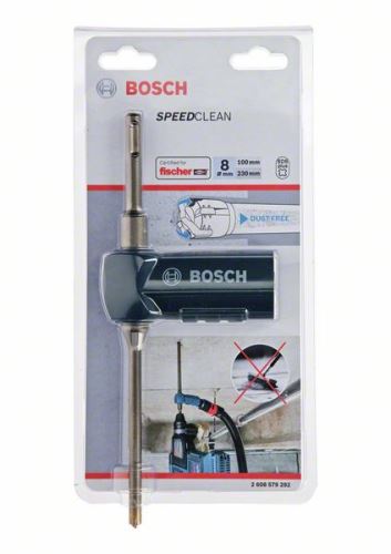 BOSCH Duté vrtáky s odsáváním SDS plus-9 Speed Clean 8 X 100 X 230 mm 2608579292