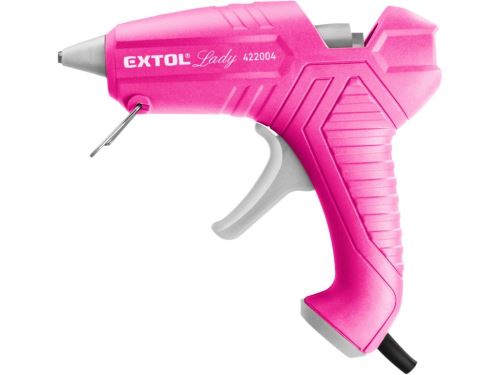 Extol Lady Pistole tavná lepící, Ø 11 mm, 40 W, růžová 422004