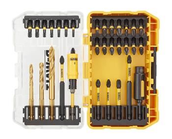 DeWALT Sada šroubovacích bitů FLEXTORQ a vrtáků do kovu (35 ks) DT70741T