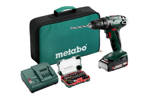 Metabo Akumulátorový vrtací šroubovák BS 18 Set 602207580