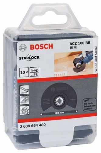 BOSCH RB – 10 ks ACZ 100 BB 100 mm 2608664480