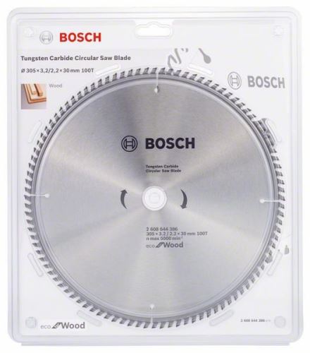 BOSCH Pilový kotouč Eco for Wood 254x3.0/2.0x30 40T 2608644383