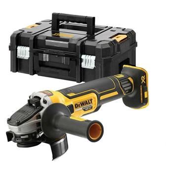 DEWALT Aku úhlová bruska 18V 125mm, bez aku a nabíječky, TSTAK DCG405FNT