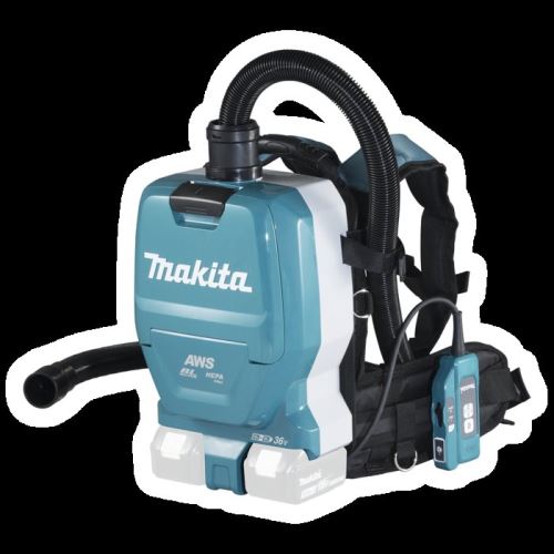 MAKITA Aku vysavač zádový s AWS Li-ion 2x18V, bez aku Z DVC265ZXU