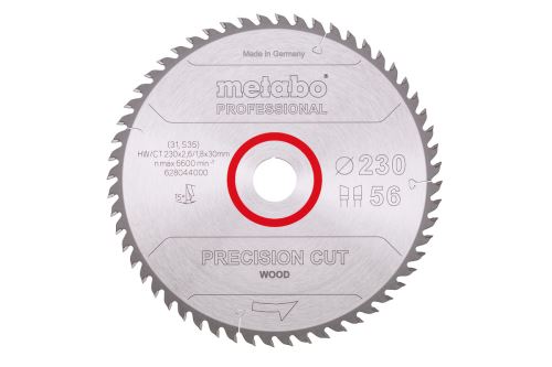 METABO Pilový kotouč HW/CT 230 x 30 mm, 56 zubů 628044000